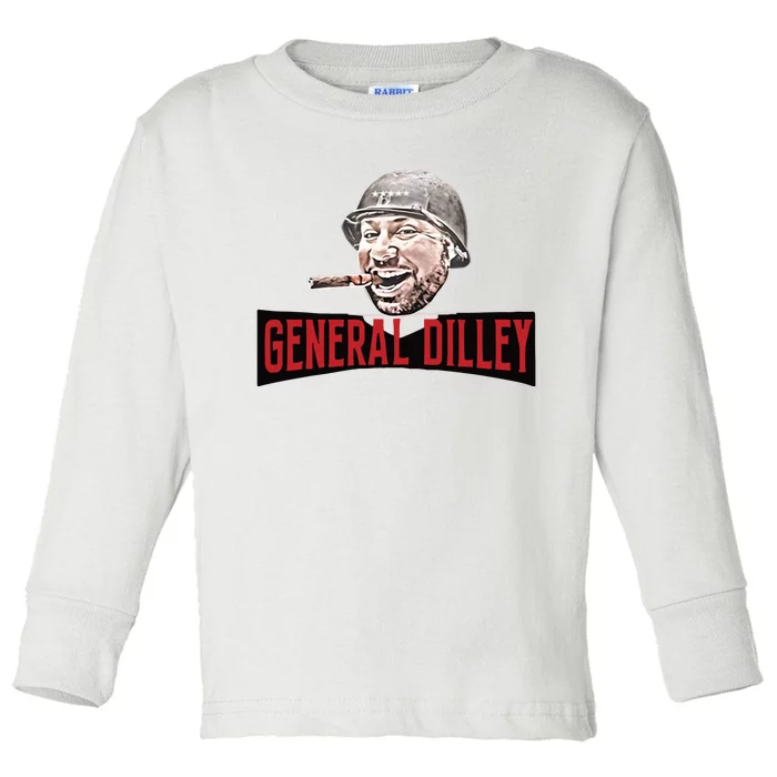 General Dilley Toddler Long Sleeve Shirt