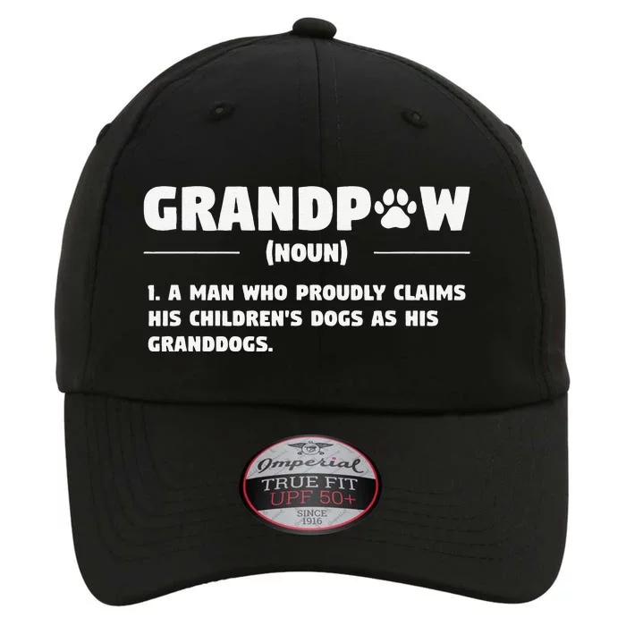 Grandpaw Dog Gifts Grandpa Animal Dogs Grandfather Pet Lover The Original Performance Cap