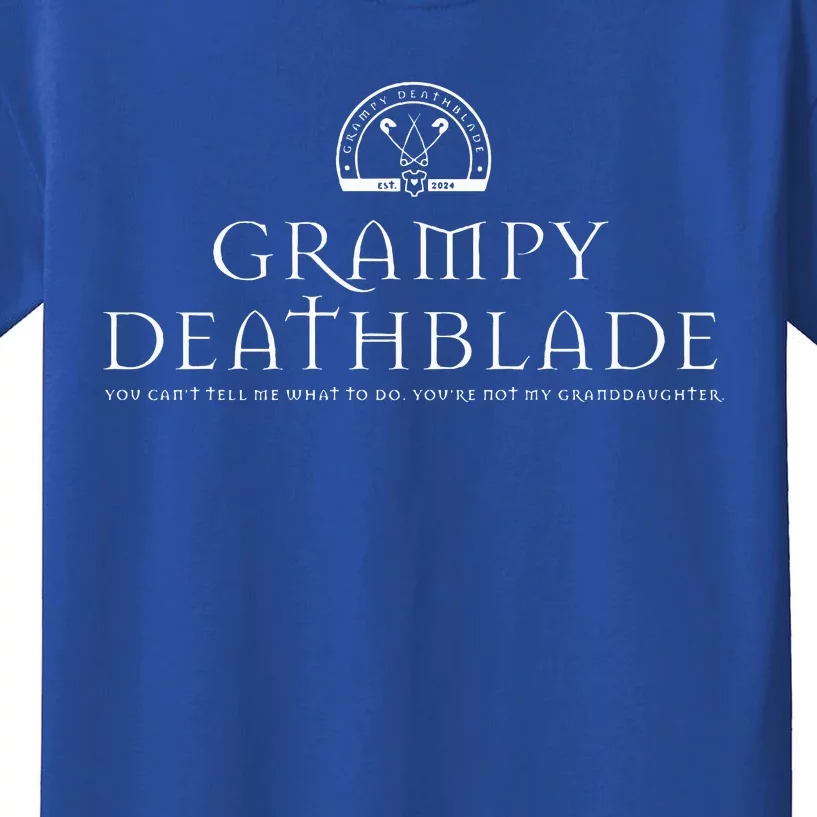 Grampy Deathblade Kids T-Shirt