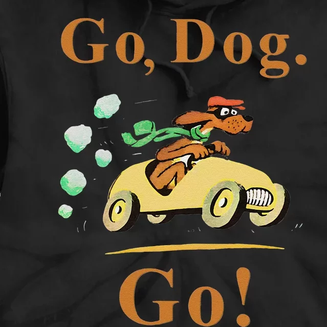 Go Dog Go Essential Gift Tie Dye Hoodie