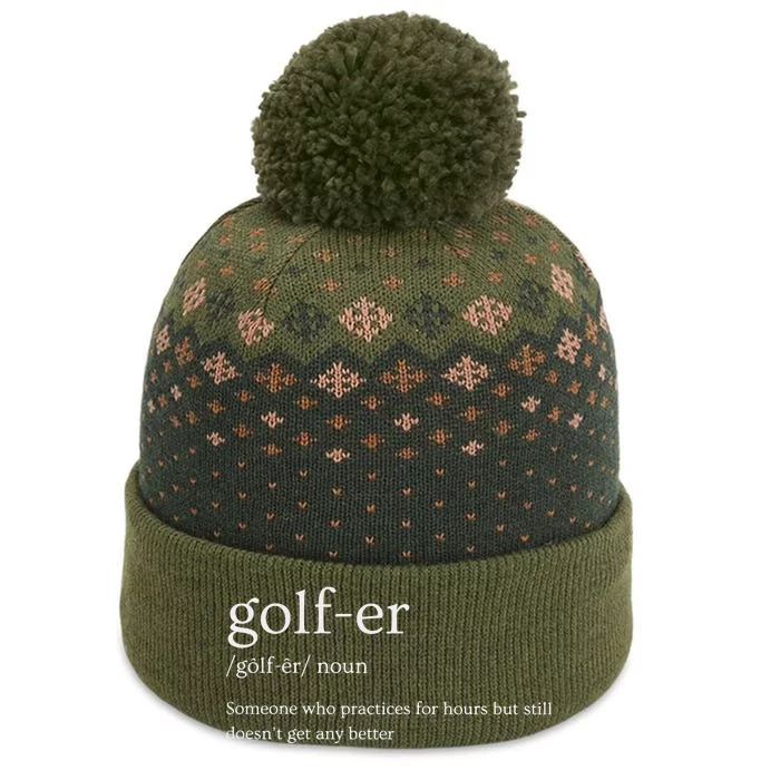 Golfer Definition Golf The Baniff Cuffed Pom Beanie