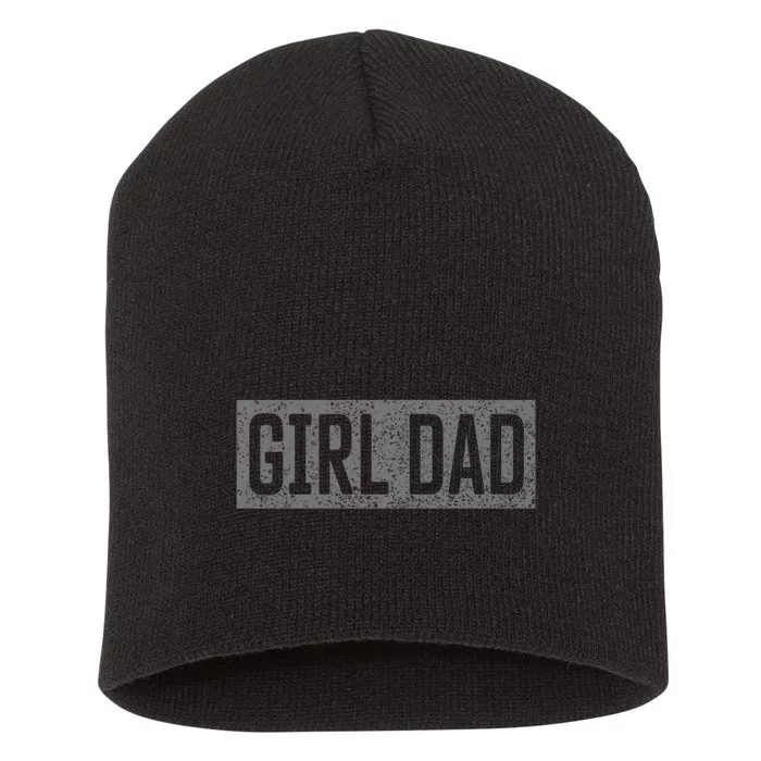 Girl Dad Short Acrylic Beanie