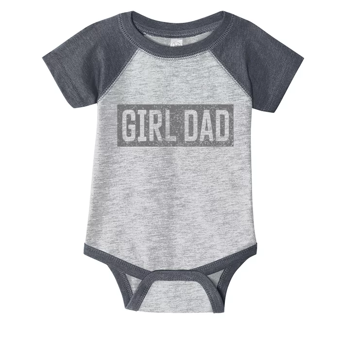 Girl Dad Infant Baby Jersey Bodysuit