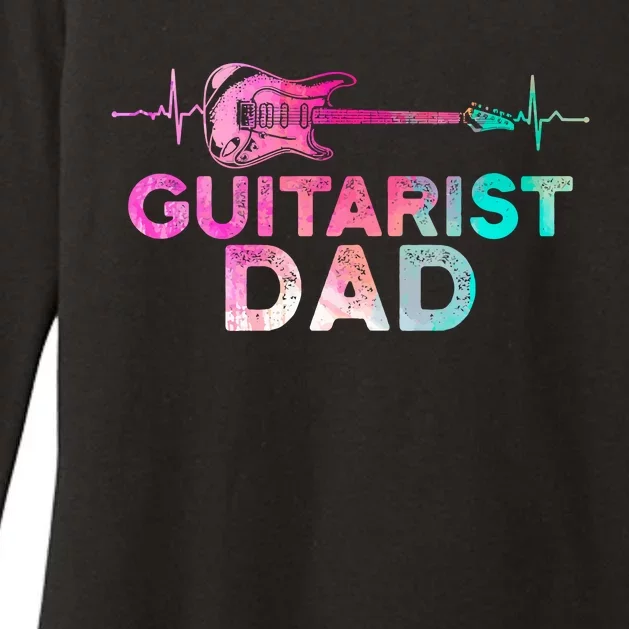 Guitarist Dad Womens CVC Long Sleeve Shirt