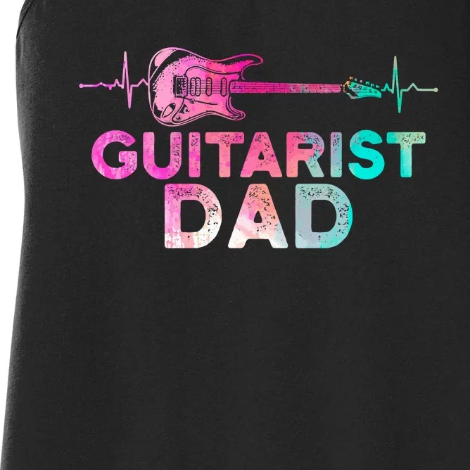 Guitarist Dad Women's Racerback Tank