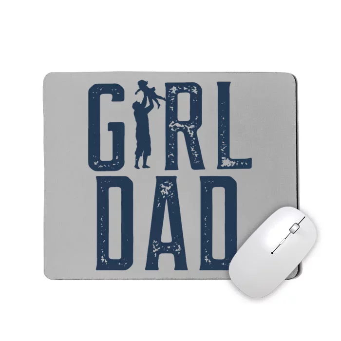 Girl Dad Gifts Dad Daughter Mousepad