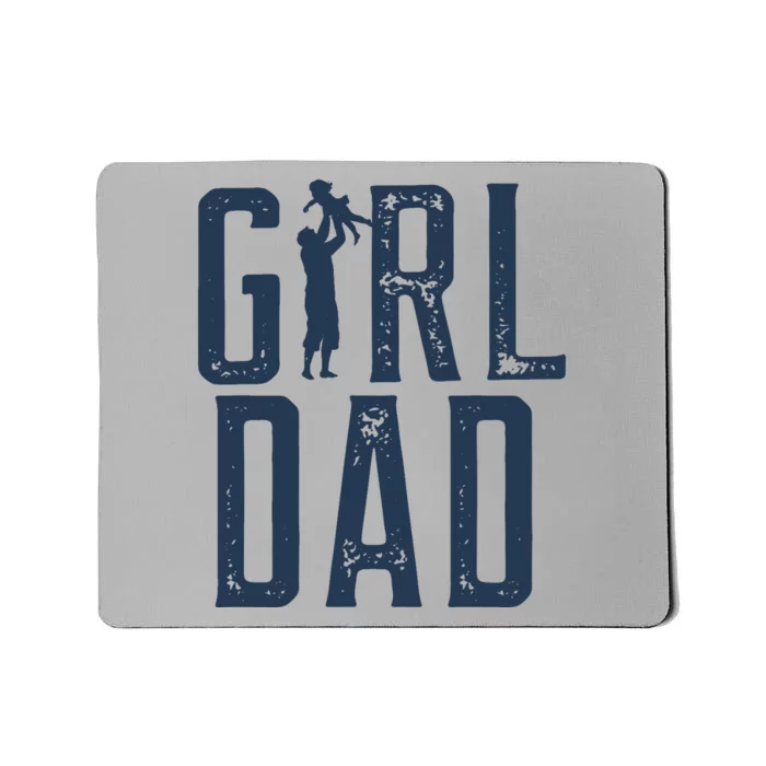 Girl Dad Gifts Dad Daughter Mousepad