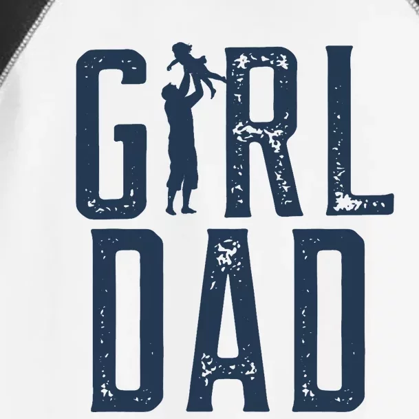 Girl Dad Gifts Dad Daughter Toddler Fine Jersey T-Shirt