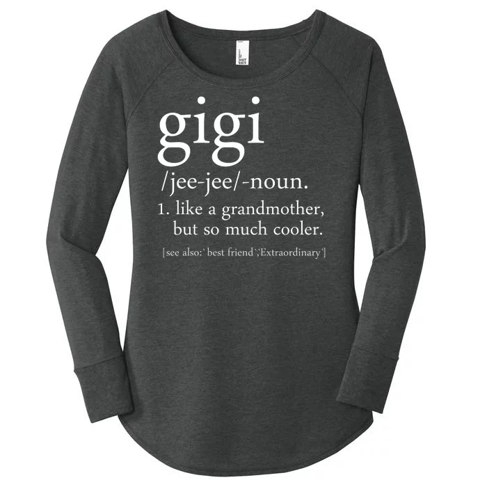 Gigi Definition Women's Perfect Tri Tunic Long Sleeve Shirt