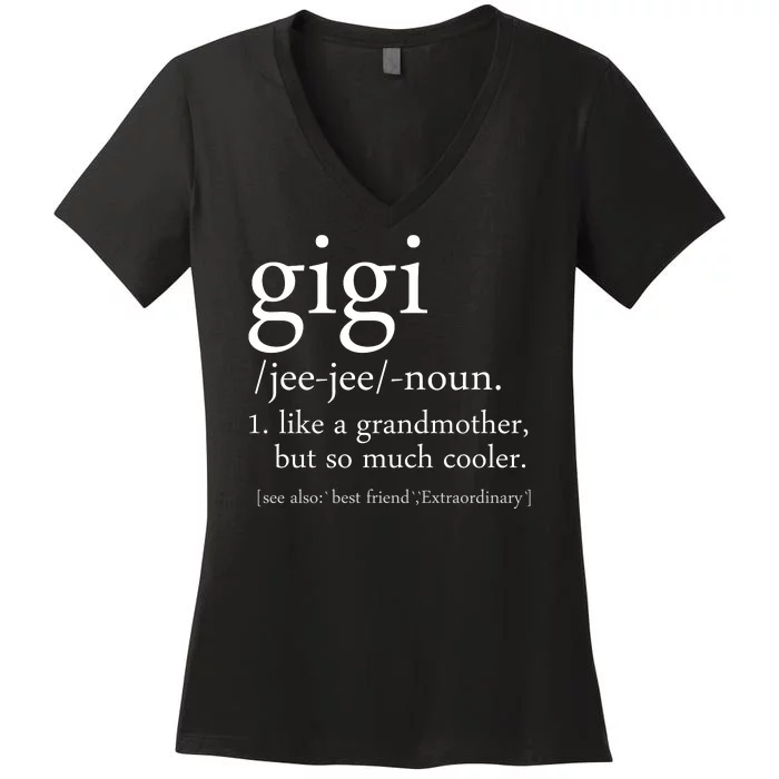 Gigi Definition Women's V-Neck T-Shirt