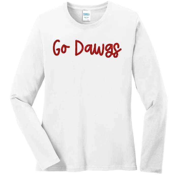 Go D.A.W.G.S Ladies Long Sleeve Shirt