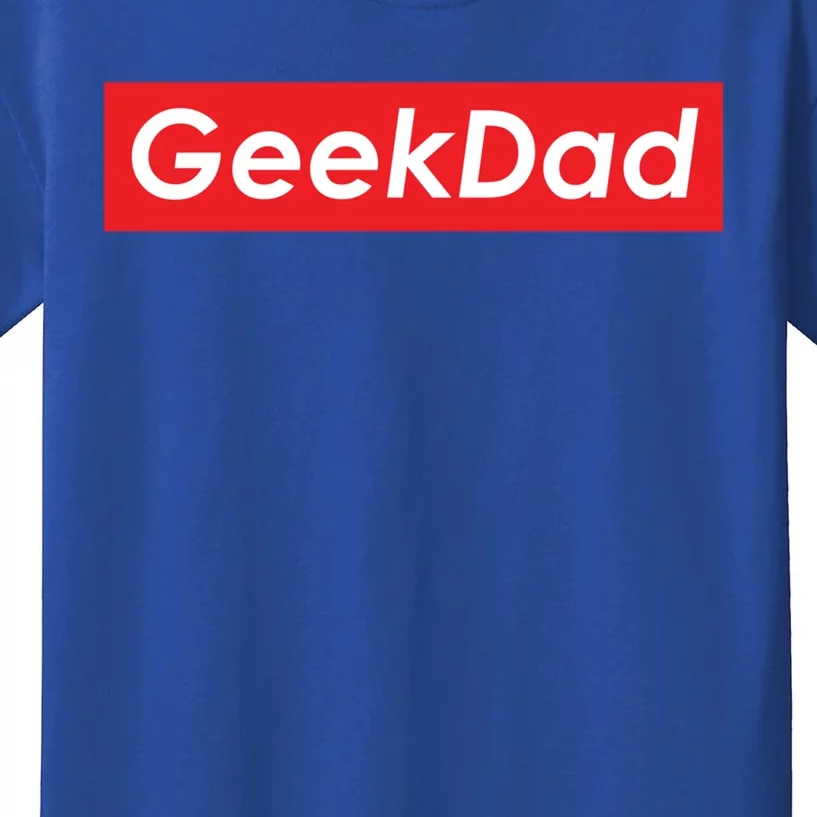 Geek Dad Gamer Nerd Cool Daddy Gift For Nerd Dad Gamers Gift Kids T-Shirt