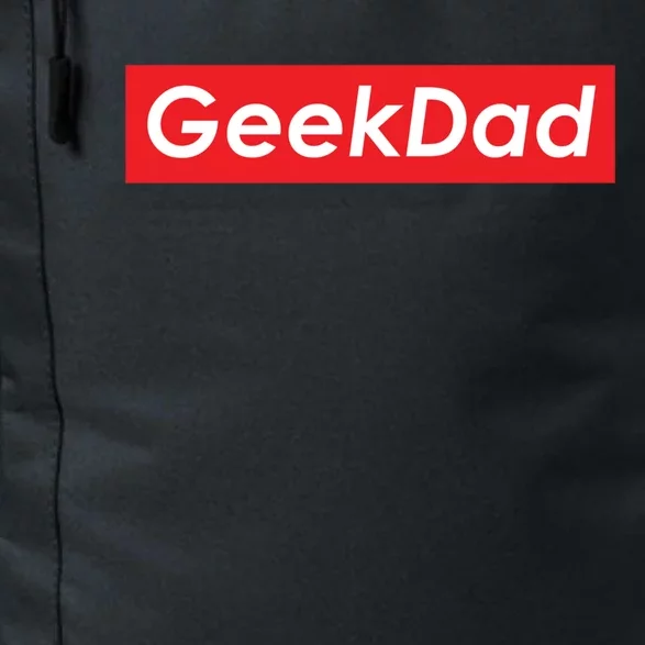 Geek Dad Gamer Nerd Cool Daddy Gift For Nerd Dad Gamers Gift Daily Commute Backpack