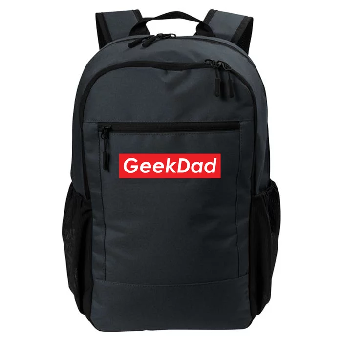 Geek Dad Gamer Nerd Cool Daddy Gift For Nerd Dad Gamers Gift Daily Commute Backpack