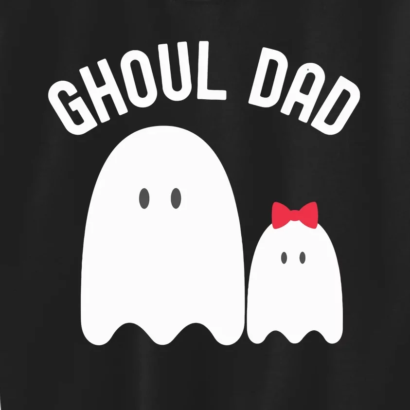 Ghoul Dad Halloween Father Daddy Ghost Trick Or Treating Kids Sweatshirt