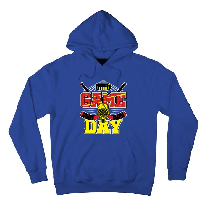 Game Day Hockey Season Supporter Ice Hockey Fans Gift Tall Hoodie