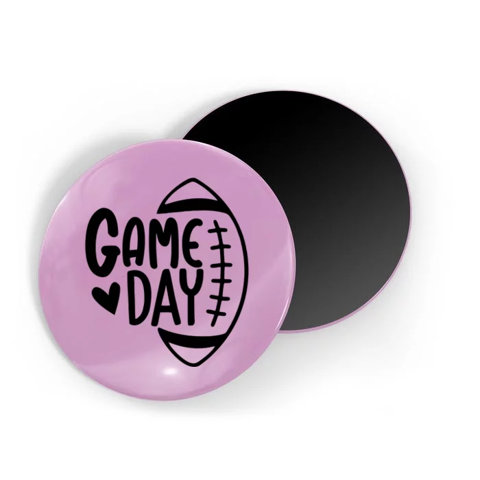 Game Day Heart Football Lover Magnet