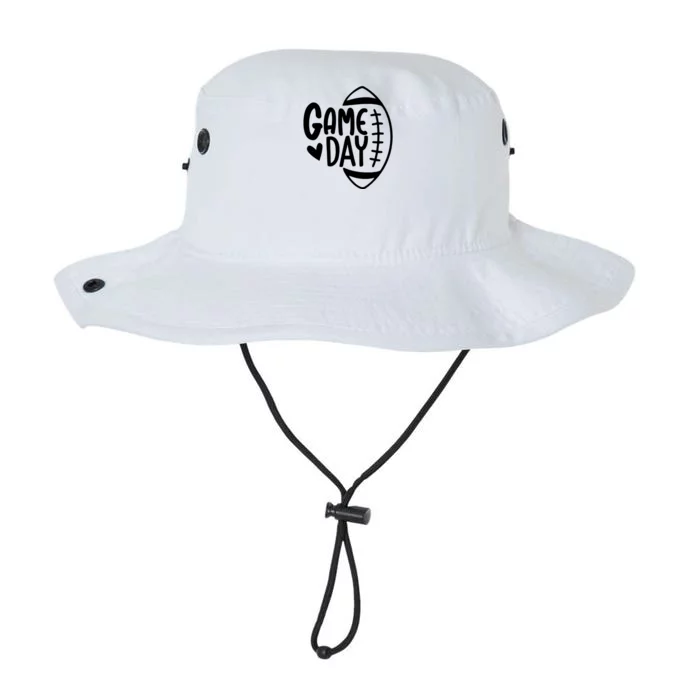 Game Day Heart Football Lover Legacy Cool Fit Booney Bucket Hat