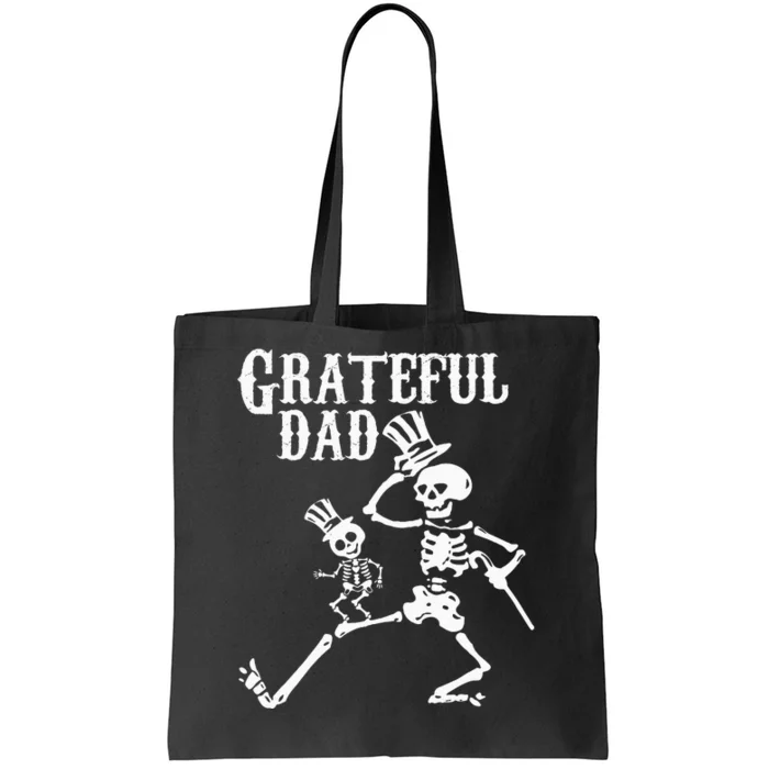 Grateful Dad Halloween Holidays Tote Bag