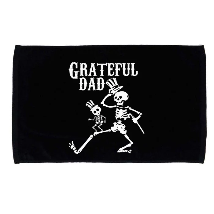 Grateful Dad Halloween Holidays Microfiber Hand Towel