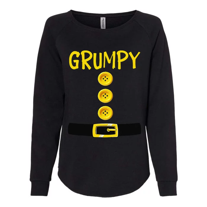 Grumpy Dwarf Halloween Costume Color Matching Grumpy Dwarf Womens California Wash Sweatshirt