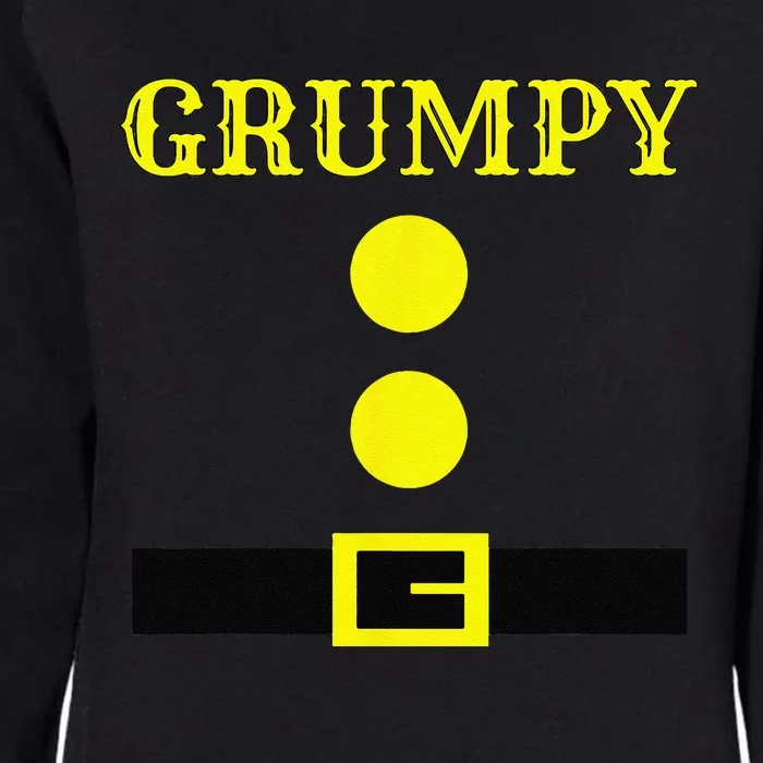 Grumpy Dwarf Halloween Costume Womens California Wash Sweatshirt