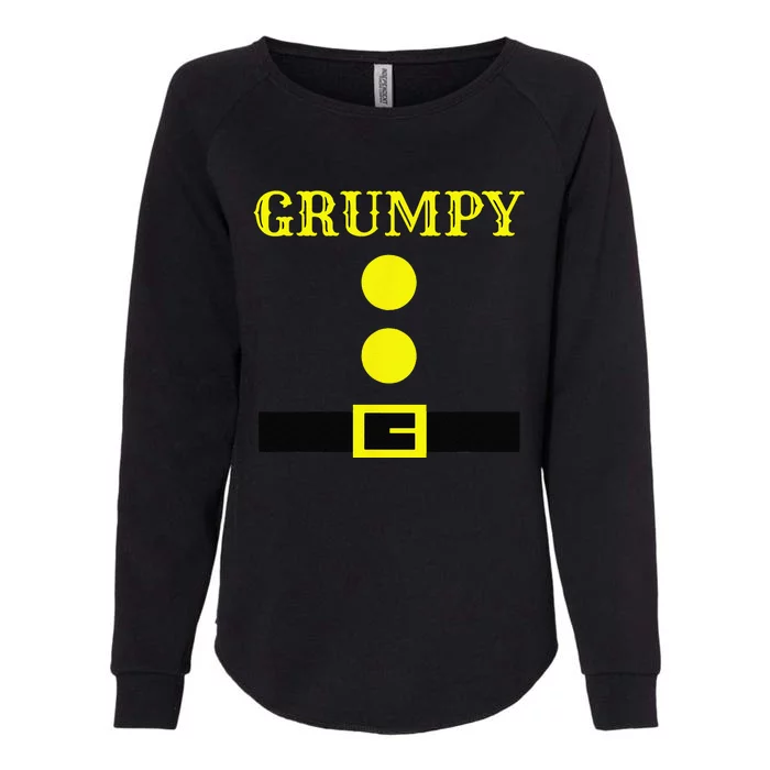 Grumpy Dwarf Halloween Costume Womens California Wash Sweatshirt