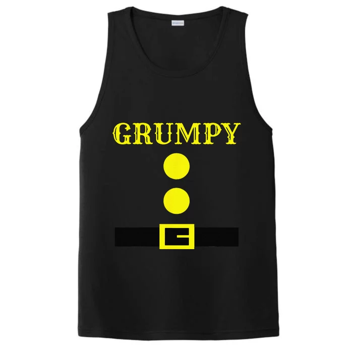 Grumpy Dwarf Halloween Costume Performance Tank