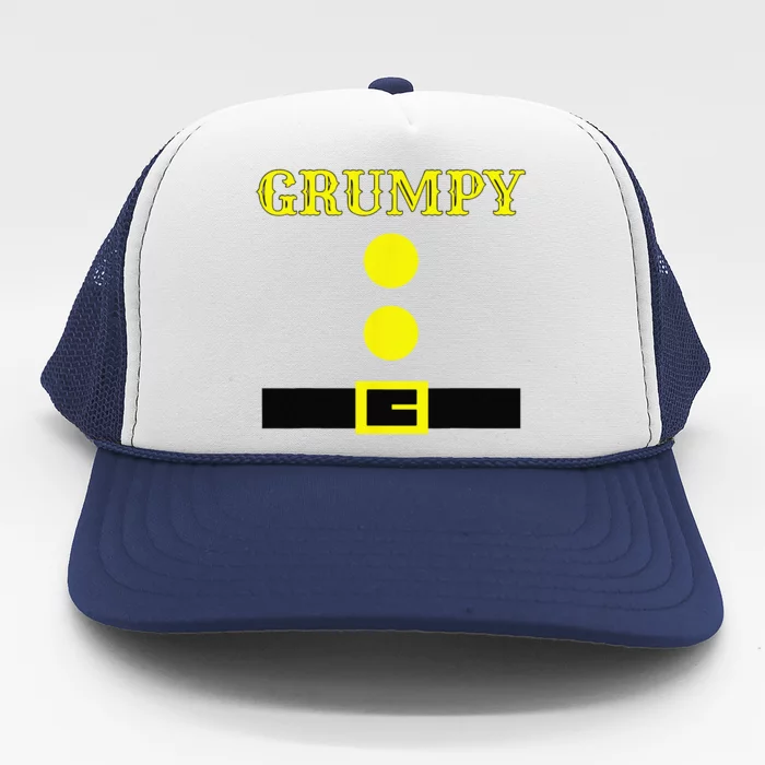 Grumpy Dwarf Halloween Costume Trucker Hat