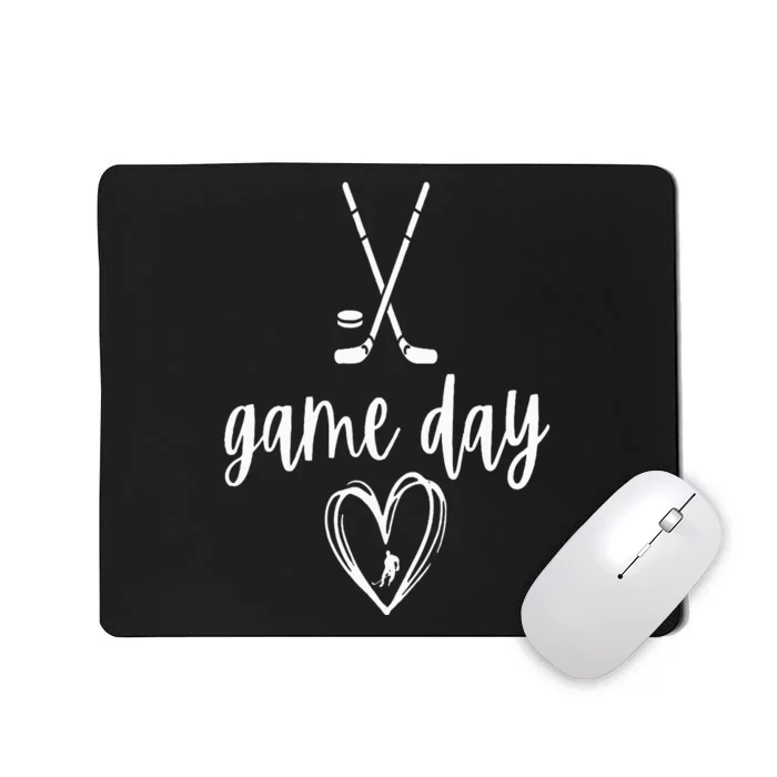 Game Day Hockey VNeck Mousepad