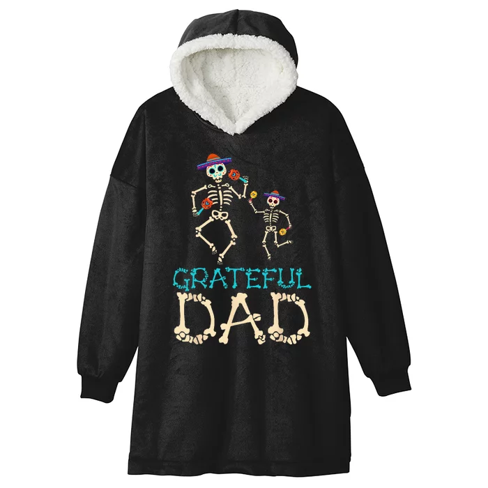 Grateful Dad Halloween Costume Hooded Wearable Blanket