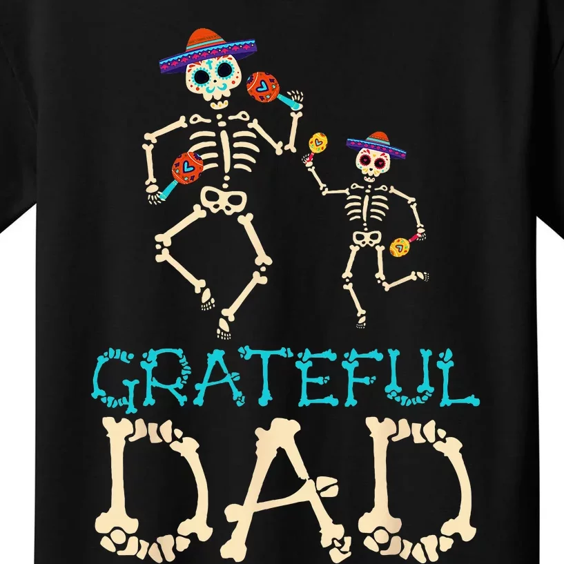 Grateful Dad Halloween Costume Kids T-Shirt