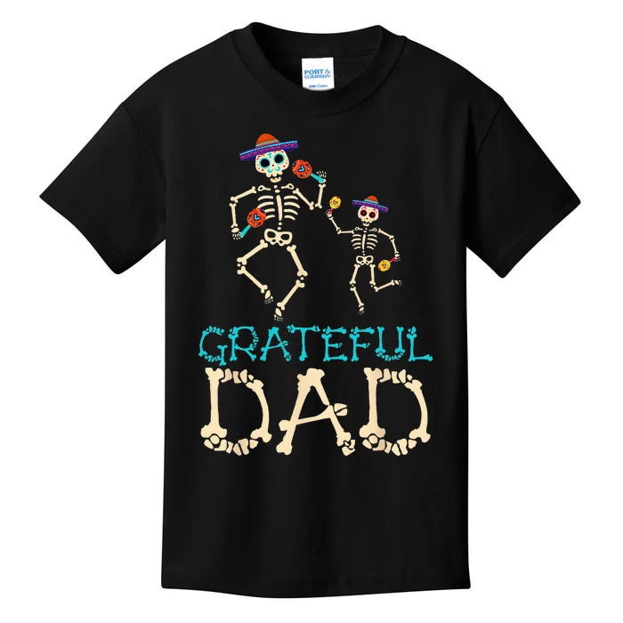 Grateful Dad Halloween Costume Kids T-Shirt