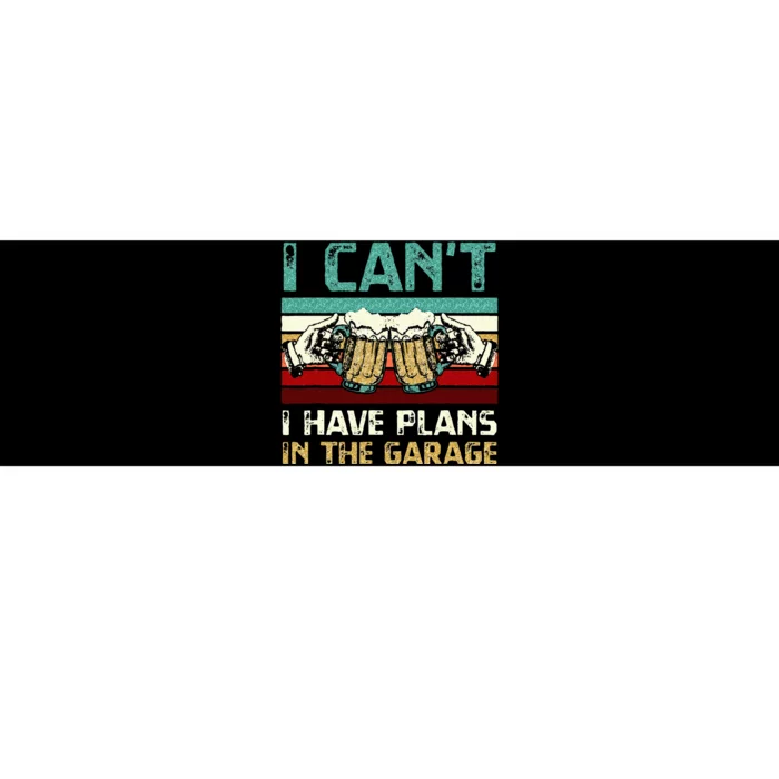 Garage Drinker I Can’t I Have Plans In The Garage Beer Bumper Sticker