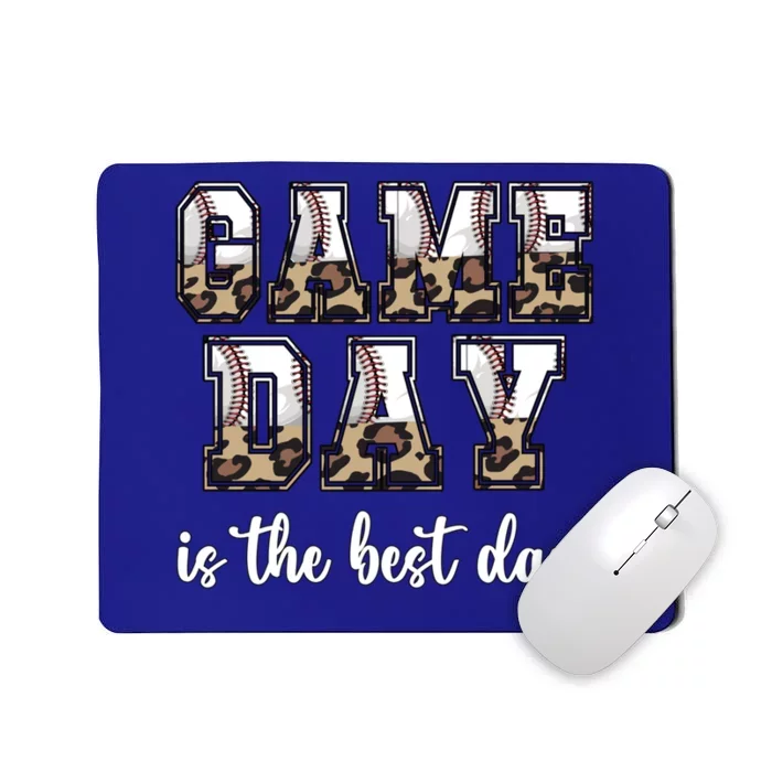 Game Day Is The Best Day Baseball Game Day Meaningful Gift Mousepad