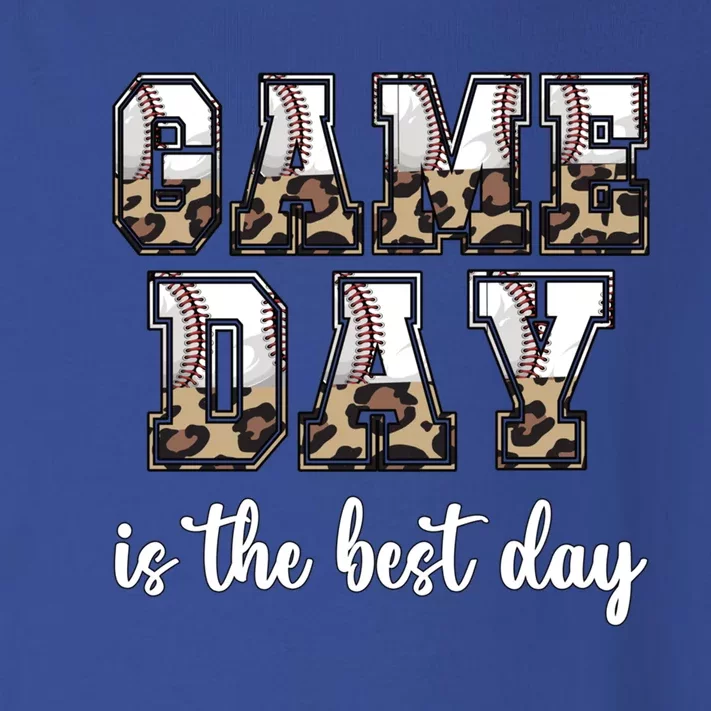 Game Day Is The Best Day Baseball Game Day Meaningful Gift Toddler Long Sleeve Shirt