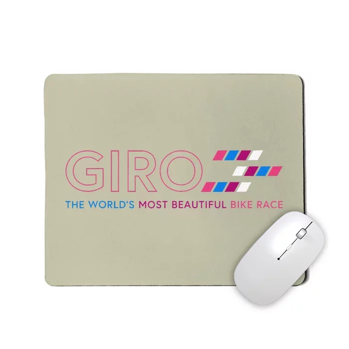 Giro D Italia The WorldS Most Beautiful Bike Race Mousepad