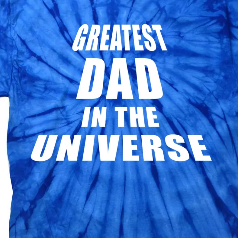 Greatest Dad In The World Cute Gift Tie-Dye T-Shirt