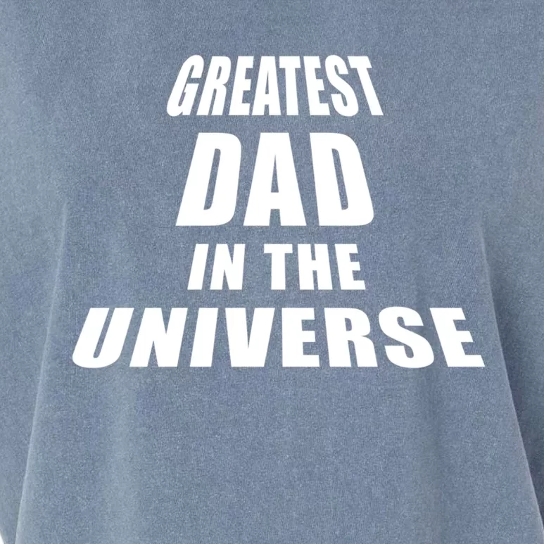 Greatest Dad In The World Cute Gift Garment-Dyed Women's Muscle Tee