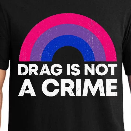 Groovy Drag Is Not A Crime Protect LGBTQ Rights Equality Pajama Set