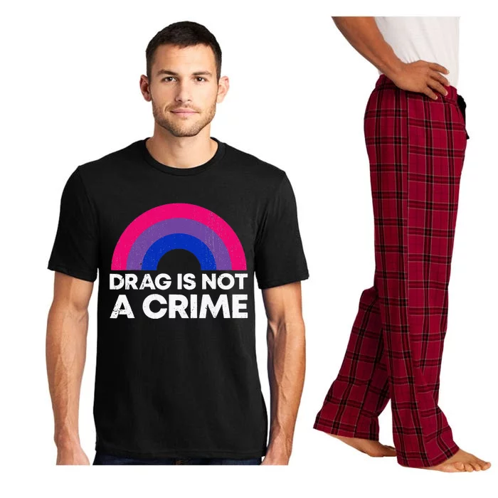 Groovy Drag Is Not A Crime Protect LGBTQ Rights Equality Pajama Set