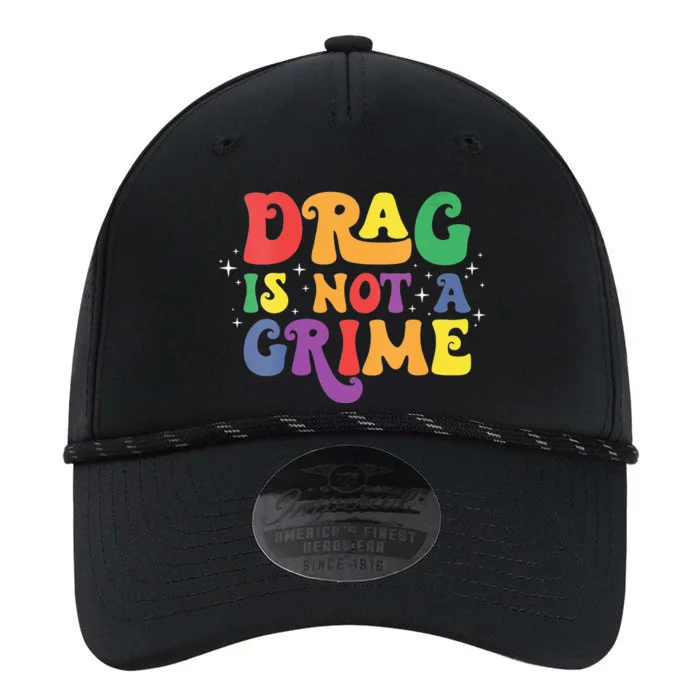 Groovy Drag Is Not A Crime Protect LGBTQ Rights Equality Performance The Dyno Cap