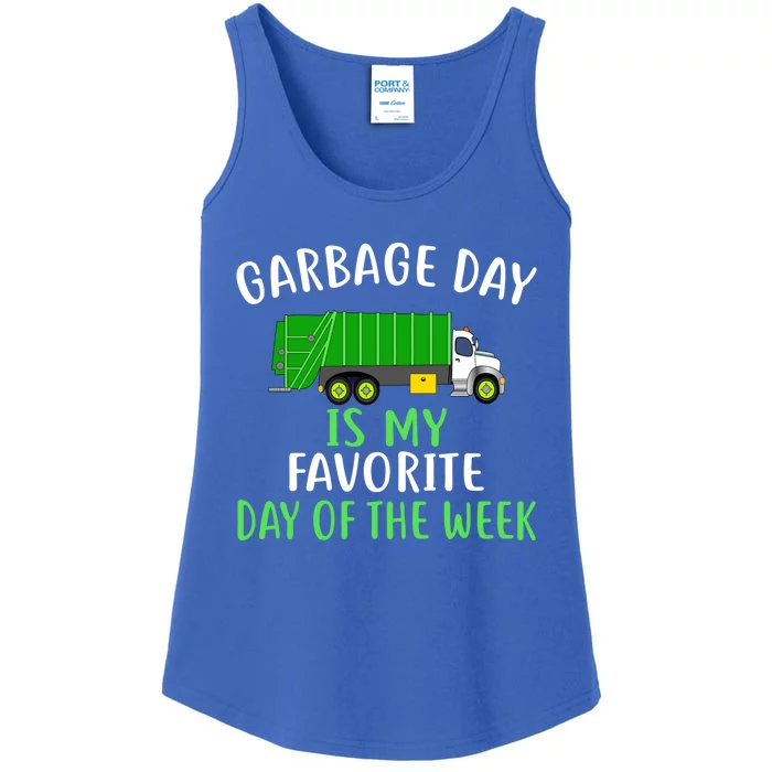 Garbage Day Is My Favorite Day Of The Week Gift For Gift Ladies Essential Tank