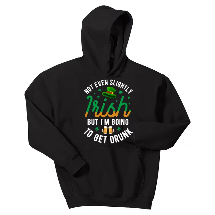 Get Drunk Ireland Irish Proud St Patrick Day Kids Hoodie