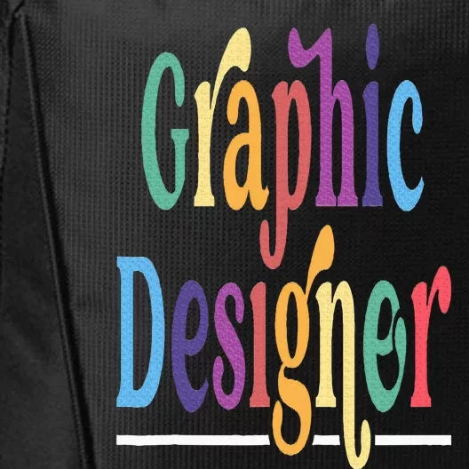 Graphic Designing Job Profession Graphic Designer City Backpack