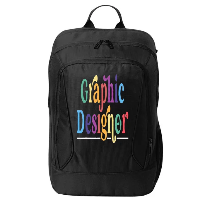 Graphic Designing Job Profession Graphic Designer City Backpack