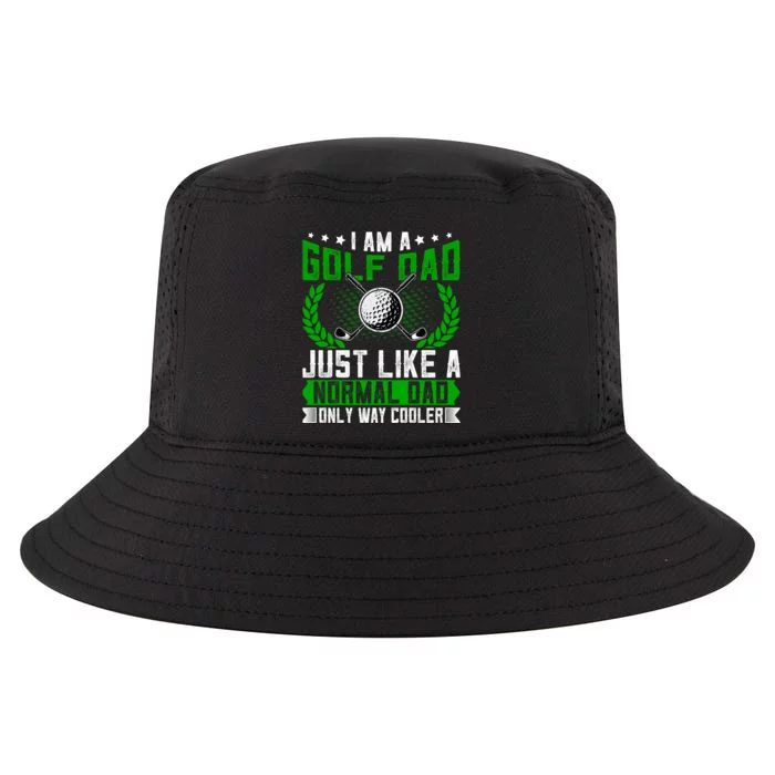 Golf Dad Just Like A Normal Dad Gift For Dad Father's Day Cool Comfort Performance Bucket Hat