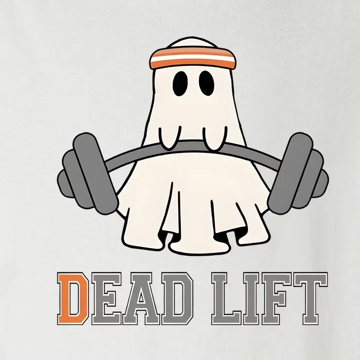 Ghost Dead Lift Halloween Ghost Gym Gymer Toddler Long Sleeve Shirt