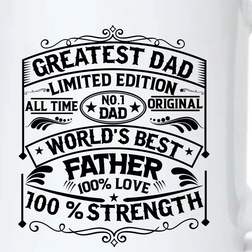 Greatest Dad Limited Edition All Time No Black Color Changing Mug