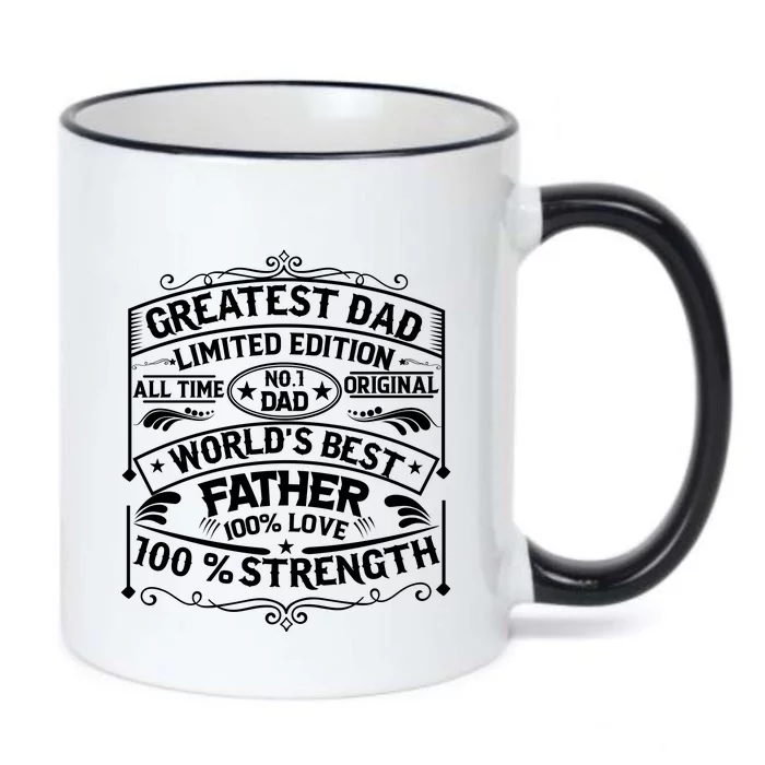 Greatest Dad Limited Edition All Time No Black Color Changing Mug